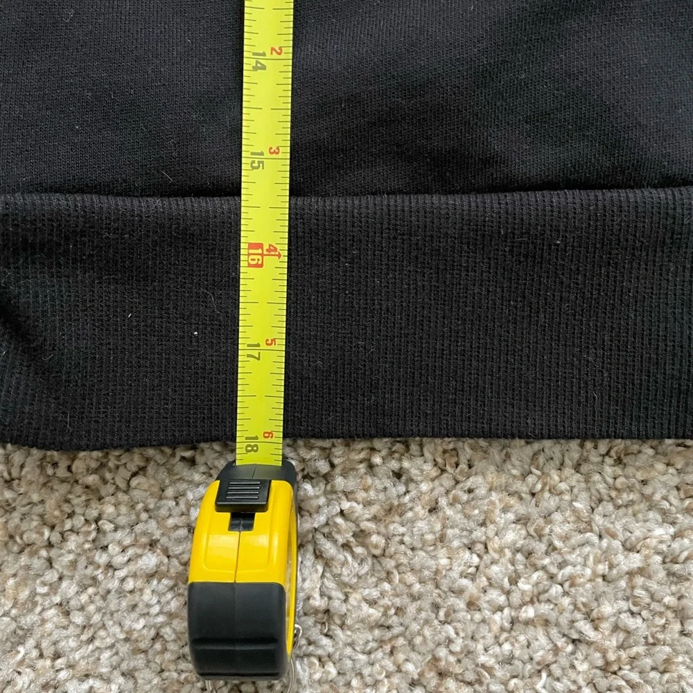 EUC Puma Black Crop Sweatshirt - Picture 4 of 11